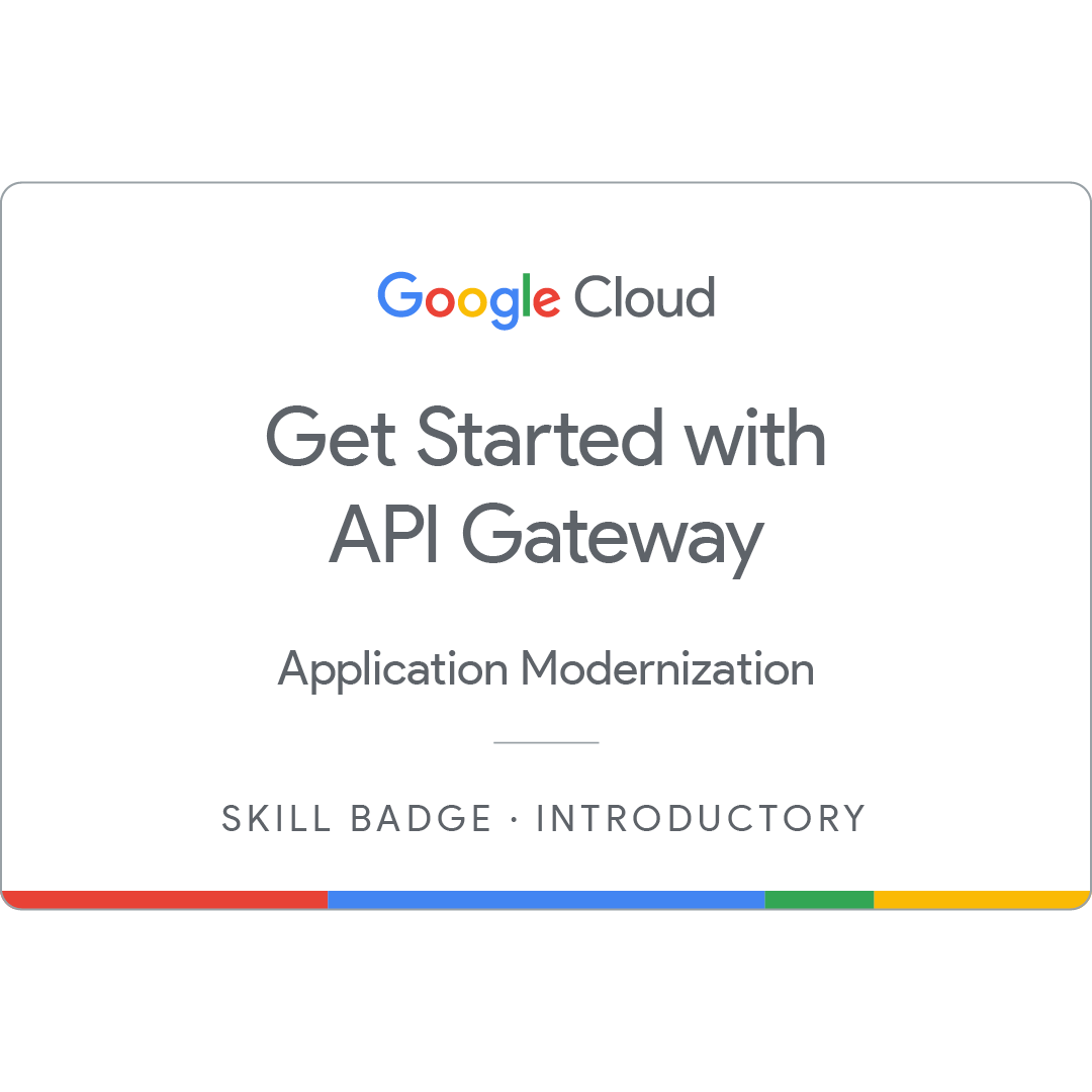 Get Started with API Gateway Badge
