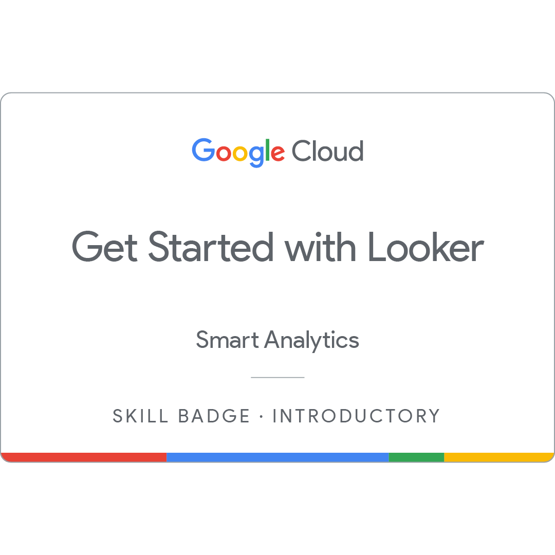 Get Started with Looker Badge